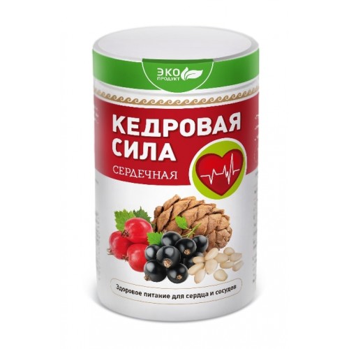 Продукт белково-витаминный Кедровая сила - Сердечная  г. Липецк  